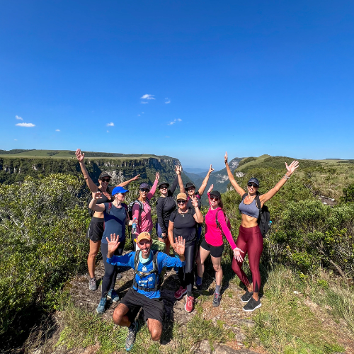 Trilha da Borda do Canyon Fortaleza - Canyons do Brasil