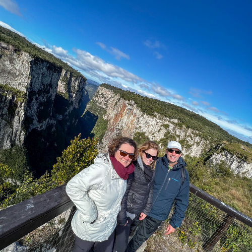 Trilha da Borda do Canyon Itaimbezinho - Canyons do Brasil